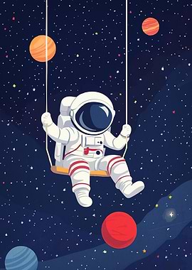 Astronaut Swing Space