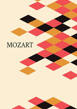 Mozart Geometric Pattern