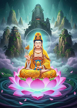 Buddha Lotus Mountain