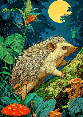 Hedgehog in the Jungle