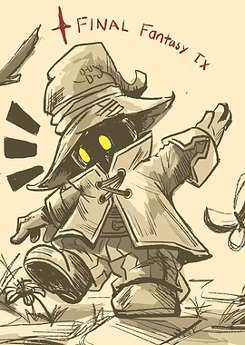 Vivi Ornitier from Final Fantasy IX