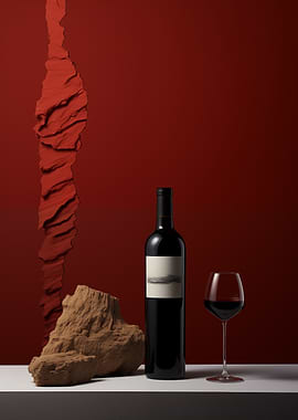 Red Wine Still Life