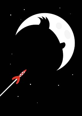 tin Moon Rocket