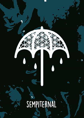 Sempiternal Album Art Umbrella Design
