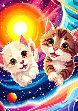Cosmic Kittens Cartoon
