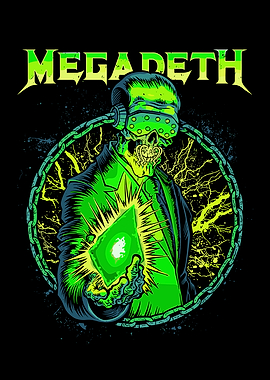 Megadeth Vic Rattlehead Green Energy