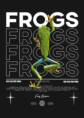 Red-Eyed Tree Frog Exotic Pet