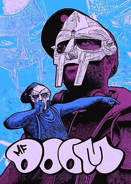 MF DOOM Illustration