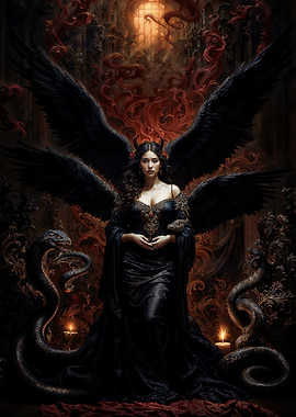 Queen of Serpents and Fire Lilith