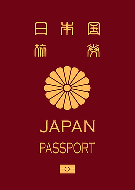 Japanese Passport Cover