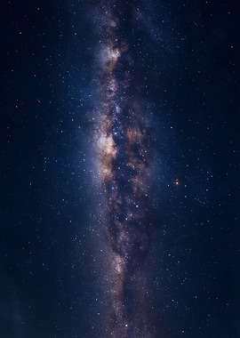 Milky Way Galaxy Night Sky