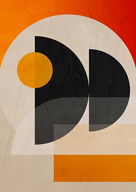 Abstract Geometric Shapes Art