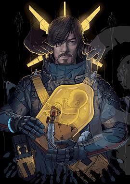 Death Stranding Sam Porter Bridges Illustration
