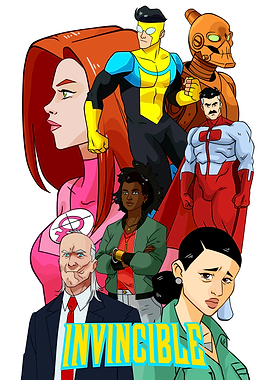 Invincible characters group