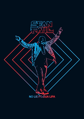 Sean Paul No Lie Neon Artwork