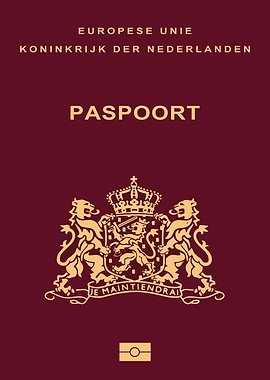 Dutch Passport Cover