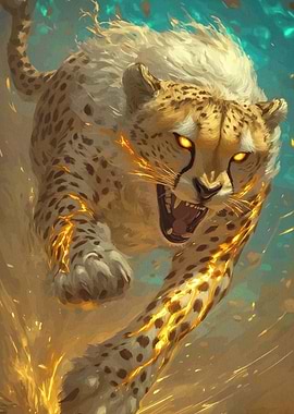 Fierce Cheetah Golden Energy