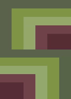 Abstract Geometric Pattern in Earth Tones
