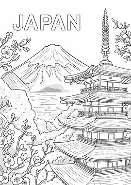 Fuji Japan Cityscape