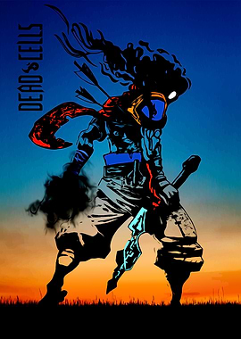 Dead Cells Game Character Illustration