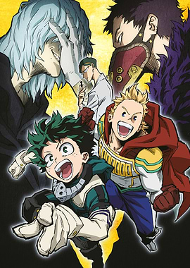 MHA S6 Heroes and Villains Clash