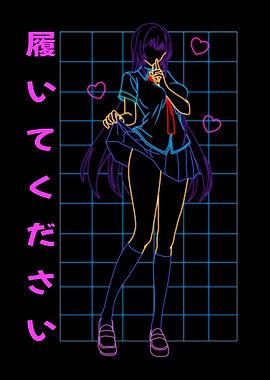 Anime Girl Neon