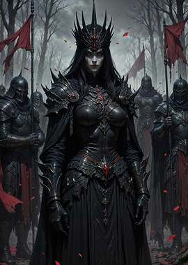 Dark Queen and Armored Warriors