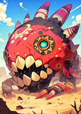 Monster Desert Landscape