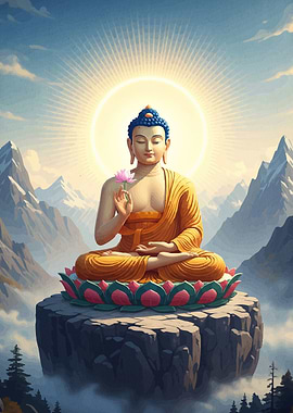 Buddha Lotus Mountain