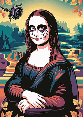 Mona Lisa Halloween