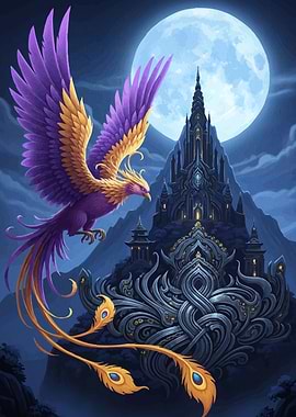 Phoenix Castle Moonlight