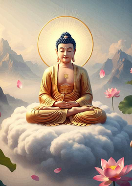 Buddha Meditation Cloud