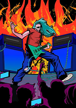 Rock Concert Performance