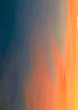 Abstract Gradient of Blue and Orange