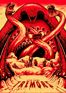 Tremors Movie Poster Art