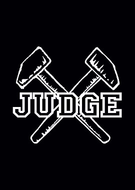 Judge Hammer Graphic