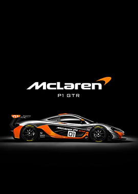 McLaren P1 GTR Car