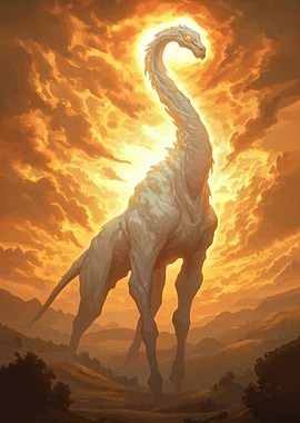 Celestial Dragon Giraffe Light