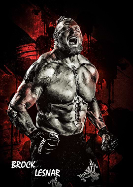Brock Lesnar Portrait