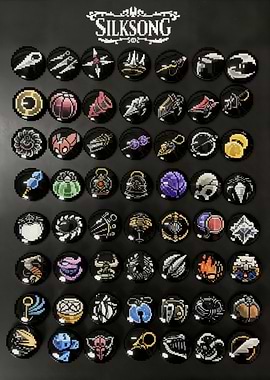 Silksong Badges Collection