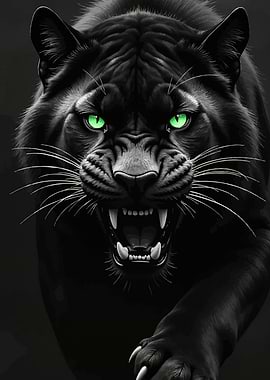 Aggressive Green Eyes