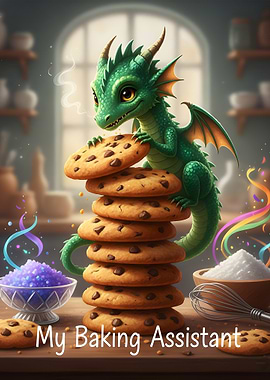 Dragon with Cookies: Baking Assistant