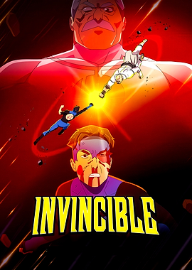 Invincible Animated Series Key Art