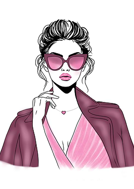 Pink Fashion Girl