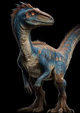 Dinosaur: Cyanoraptor rubra