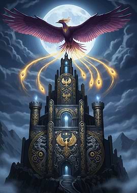 Phoenix over Castle