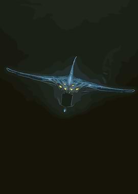 Ghost Leviathan in the Deep Sea