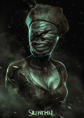 Silent Hill Nurse Monster Portrait