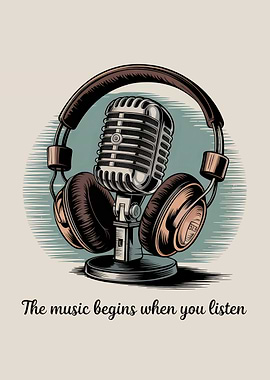 The Music Begins When You Listen