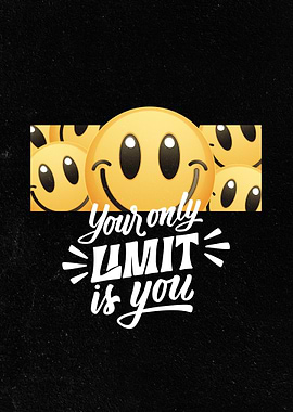 Motivational Emoji Art: Limitless Potential